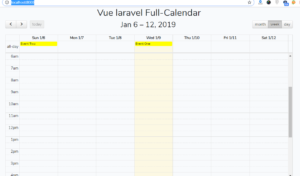 How To Implement Fullcalendar In Vue Laravel With Dynamic Events