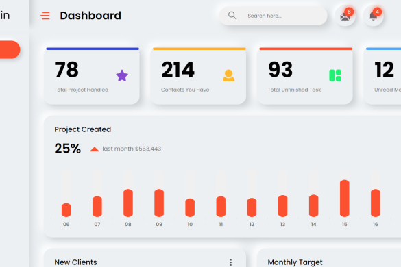 Angular Build Responsive Admin Dashboard Template Therichpost