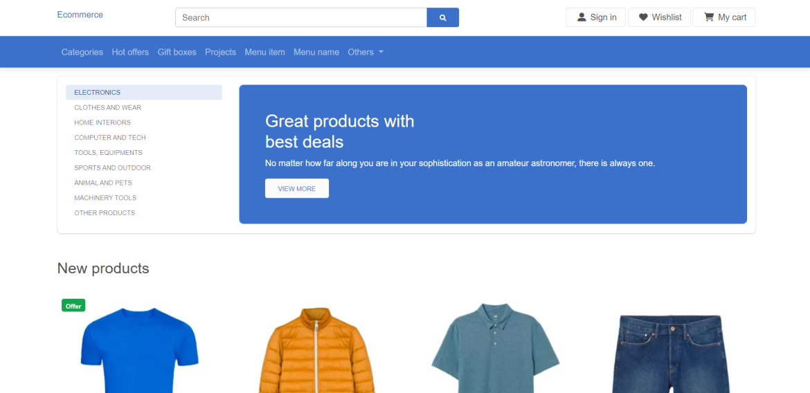 Angular Ecommerce Templates Archives Page Of Therichpost