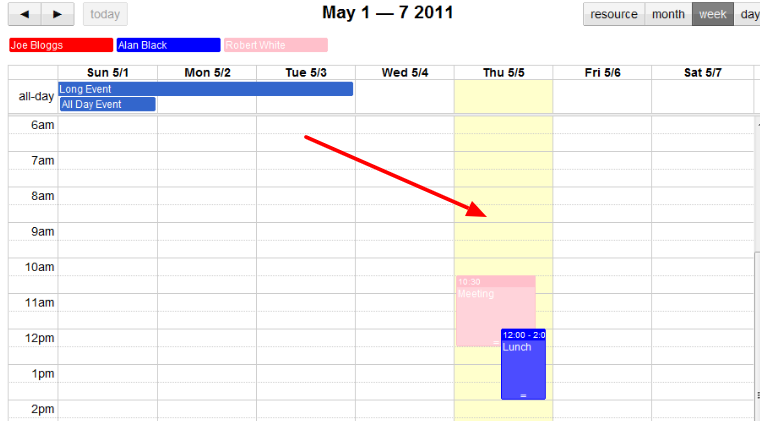 How to change day background-color in fullcalendar for particular date? -  Therichpost