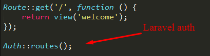 laravel-routes-auth