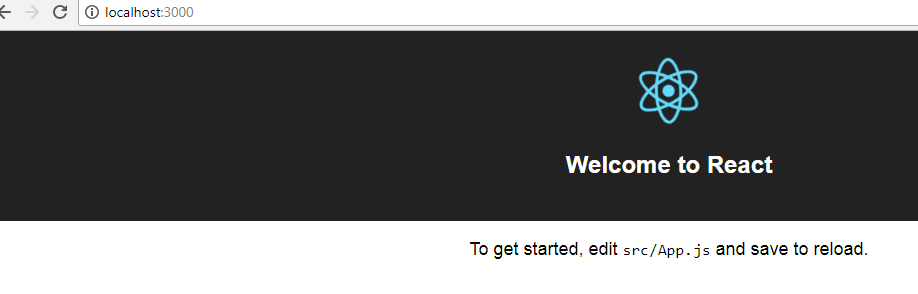 reactjs-app-running