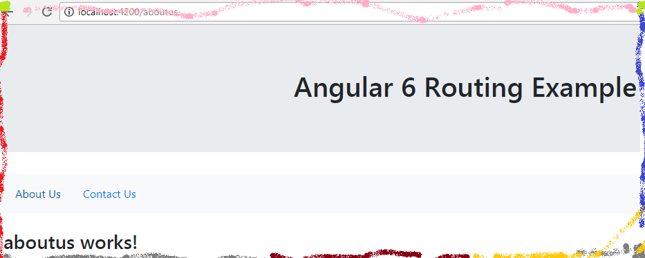 Angular-6-routing