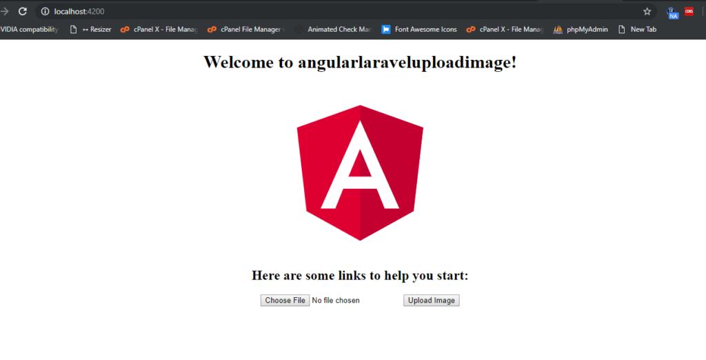 How to upload image with Laravel Angular?