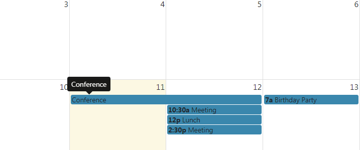 angular 8 bootstrap tooltip on fullcalendar event hover