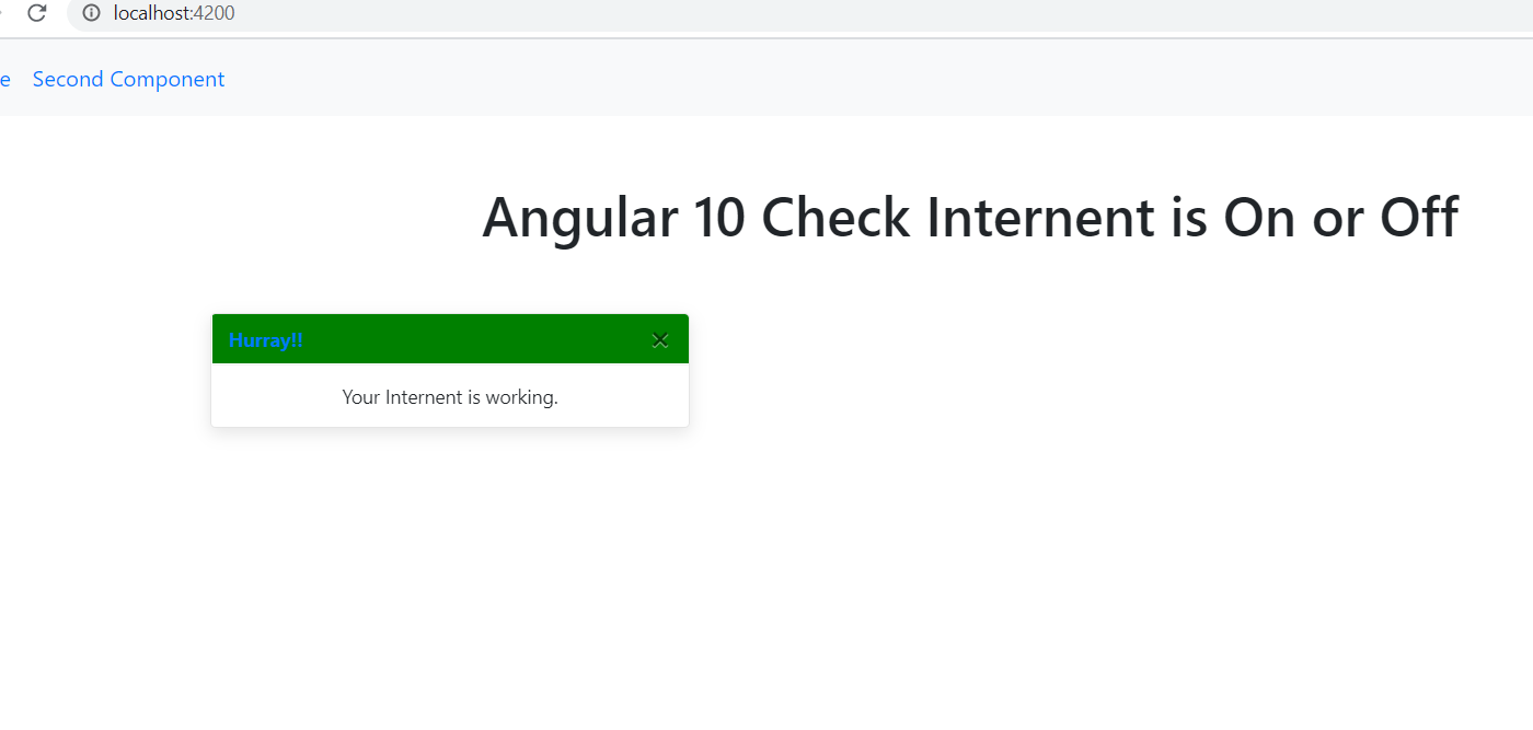 angular 10 check internet connection