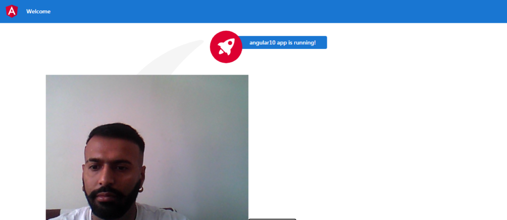 How to access webcam in angular 10 application?