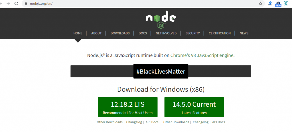 Install Nodejs latest version