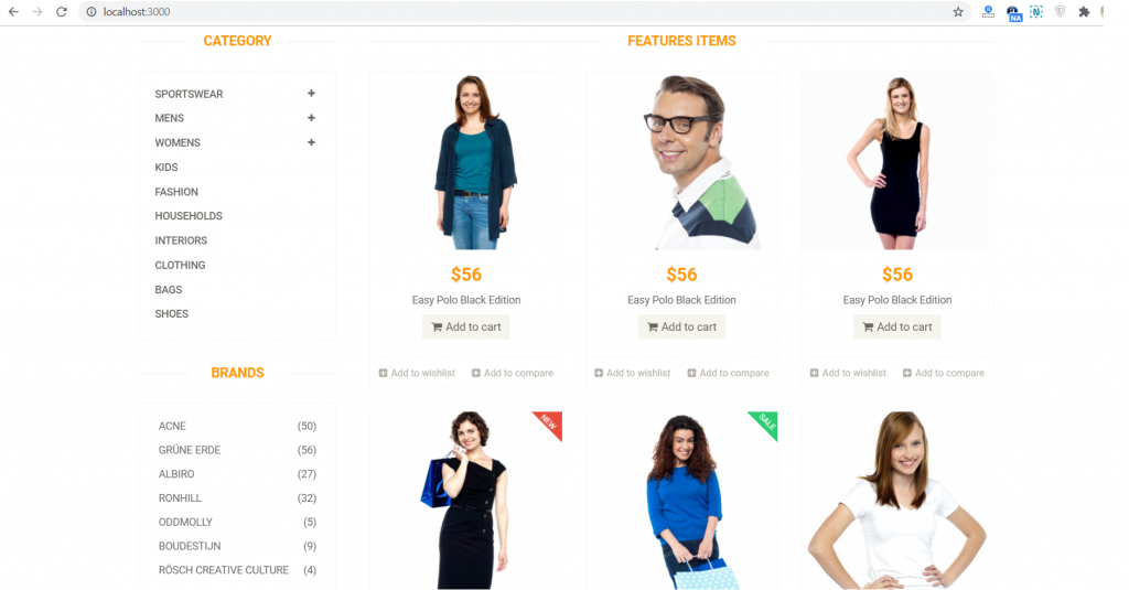 Free Reactjs Ecommerce Template Printable Templates