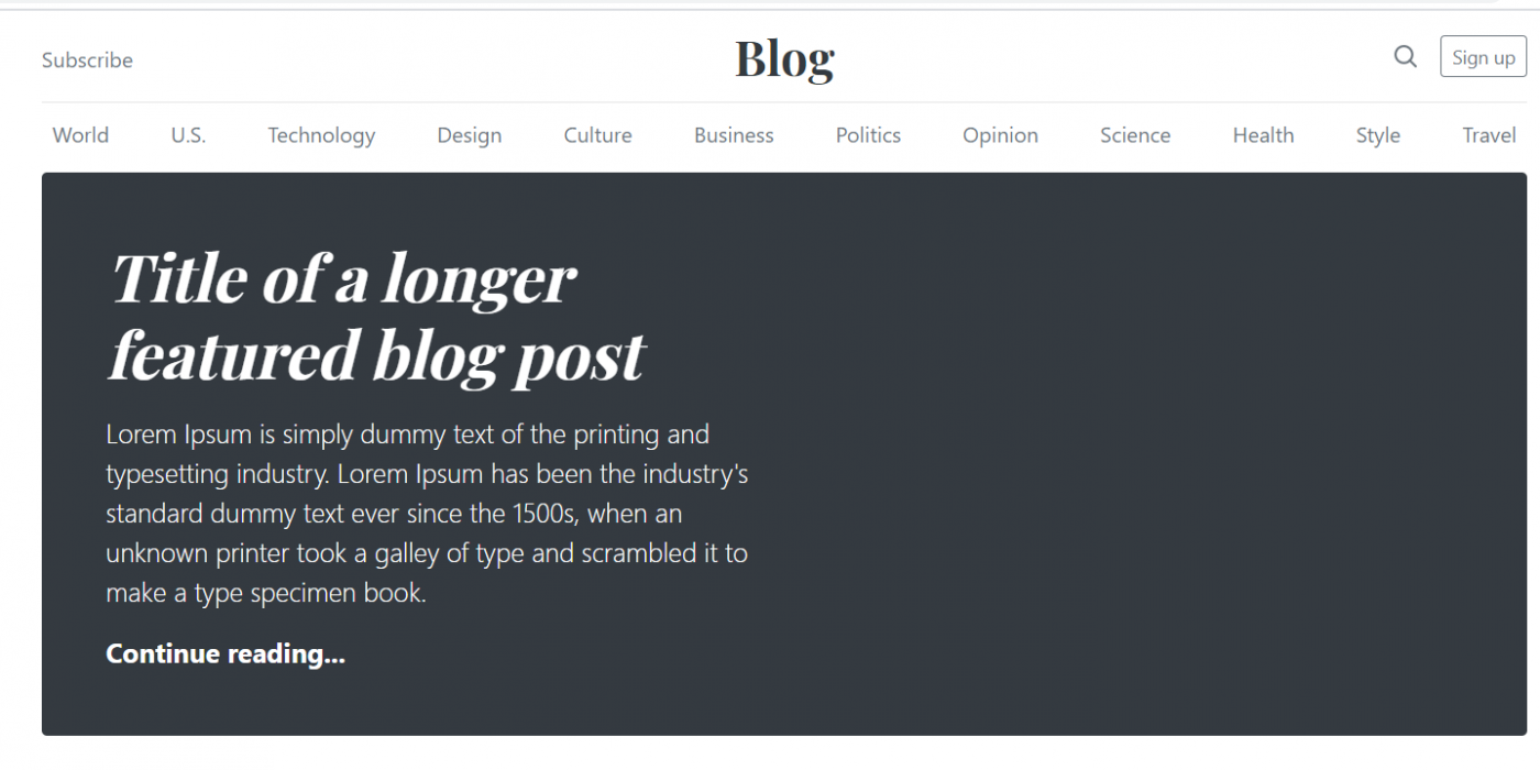 How to make blog with angular 11?