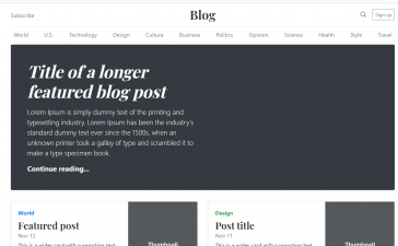 How to make blog with angular 11?