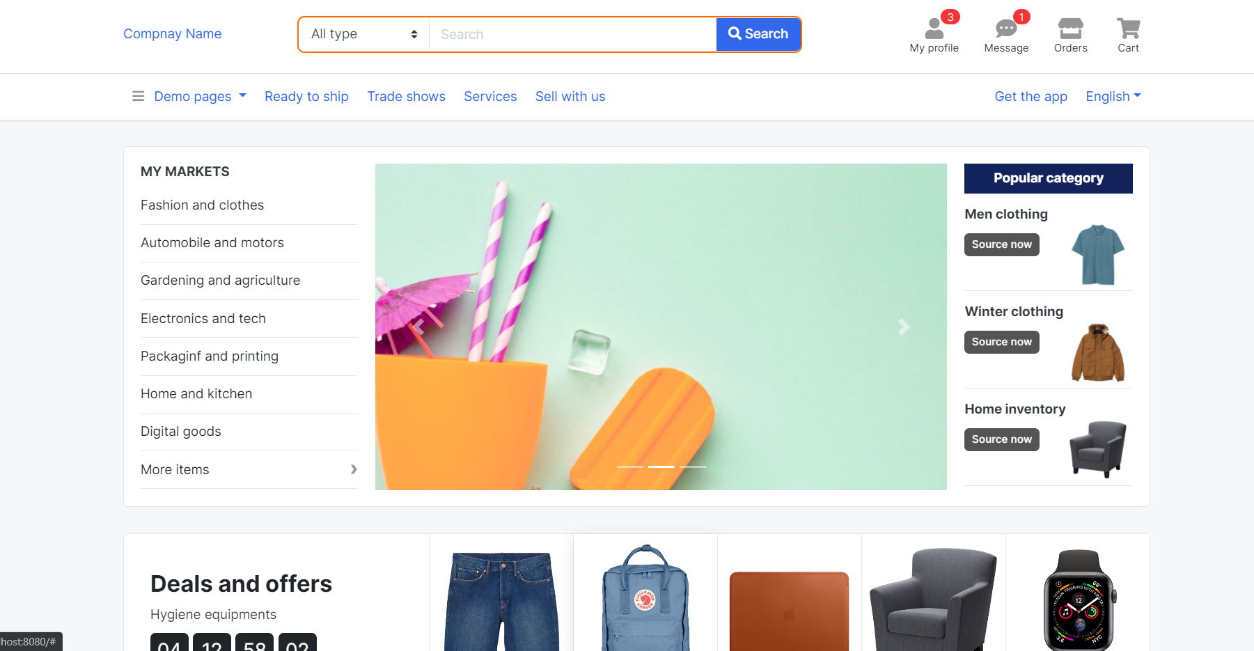 Vue Js Ecommerce Template Free Printable Templates