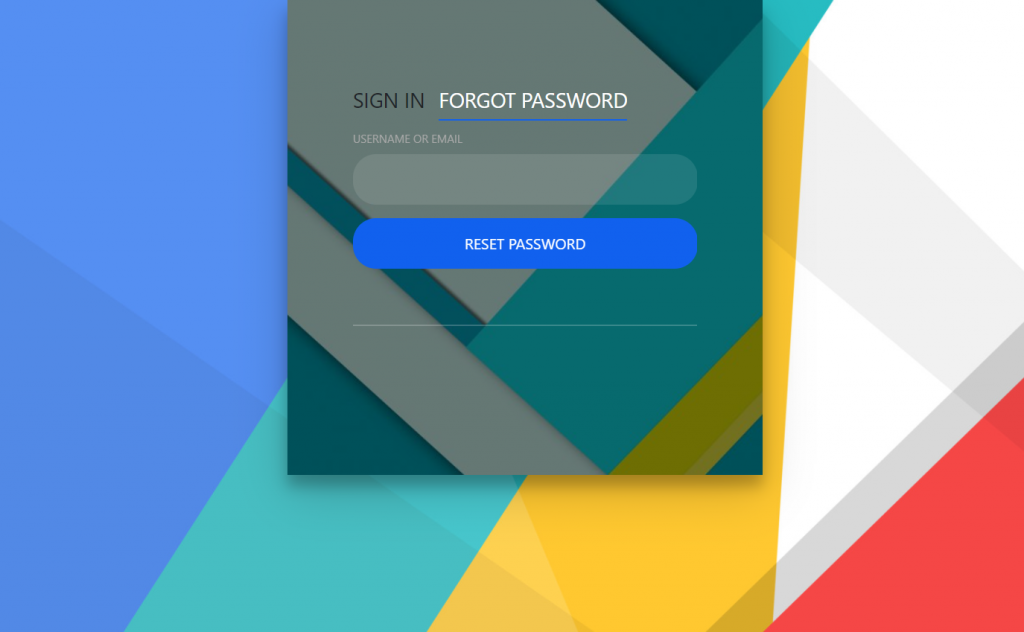 Angular 11 Forgot Password Form