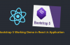 Add Bootstrap 5 in React Js Application