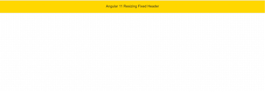 Angular Fixed Header After Scroll