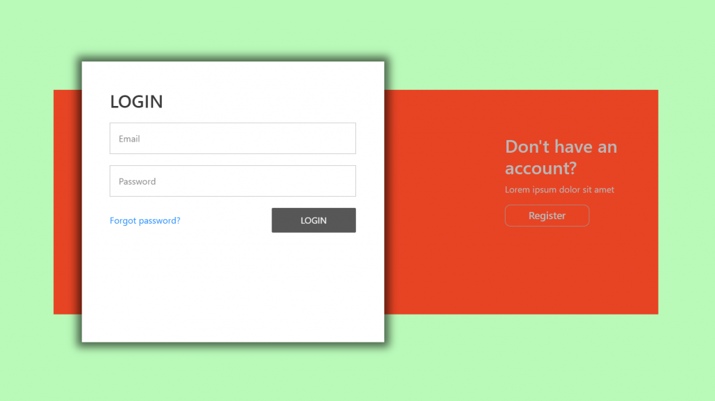 Reactjs Animated Login & Registration Forms - Therichpost
