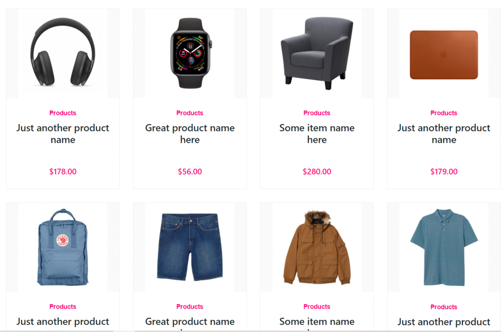 Vuejs - Vue 3 Animated Ecommerce Shop Page with Dynamic Products