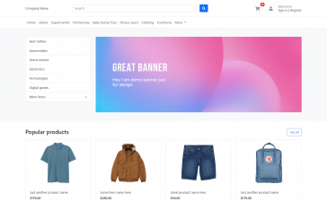 Angular 11 Bootstrap 5 Ecommerce Template Free Download