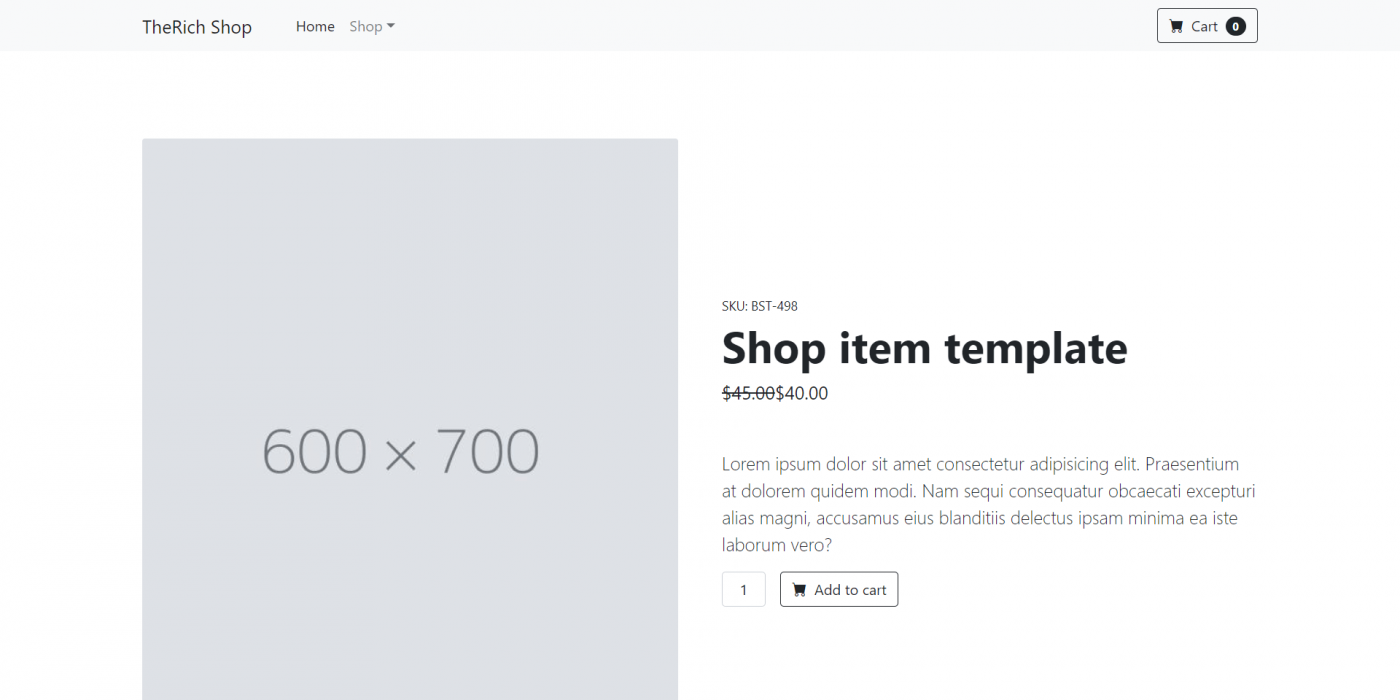 Vue 3 Bootstrap 5 Ecommerce Testing Project - Part 2 Single Item Page