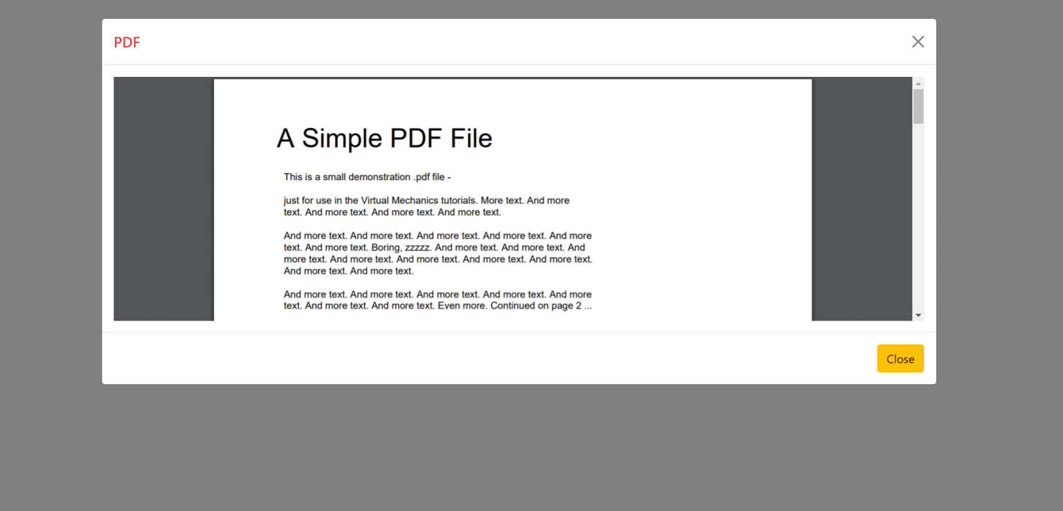 open pdf in popup window javascript
