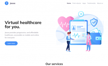Angular 12 Bootstrap 5 Healthcare Template Free