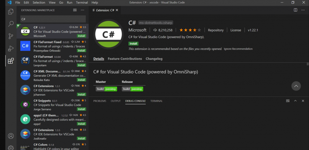 c++ visual studio code formatter