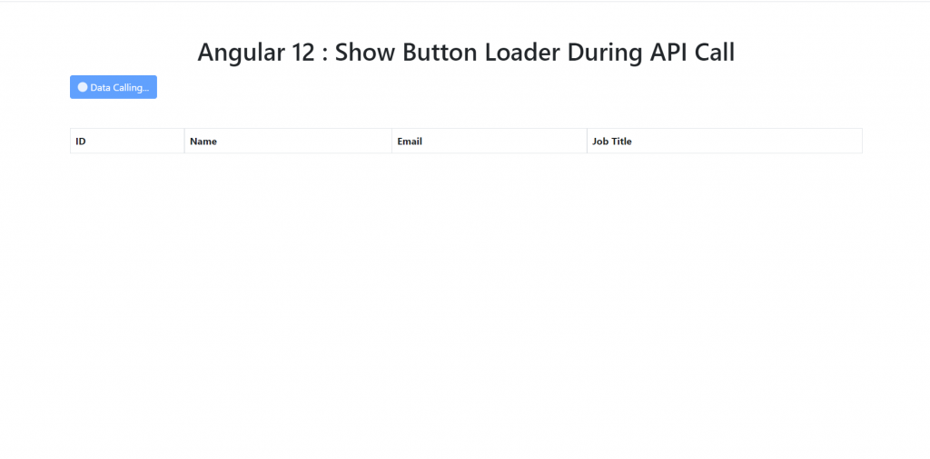 Show Loader on Button During API Call in Angular 12