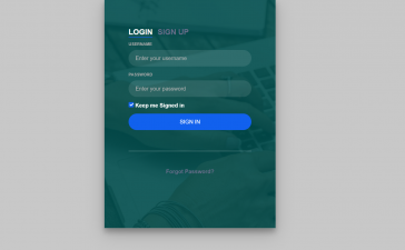 Angular 13 Bootstrap 5 Animated Login Signup Forms Working Example