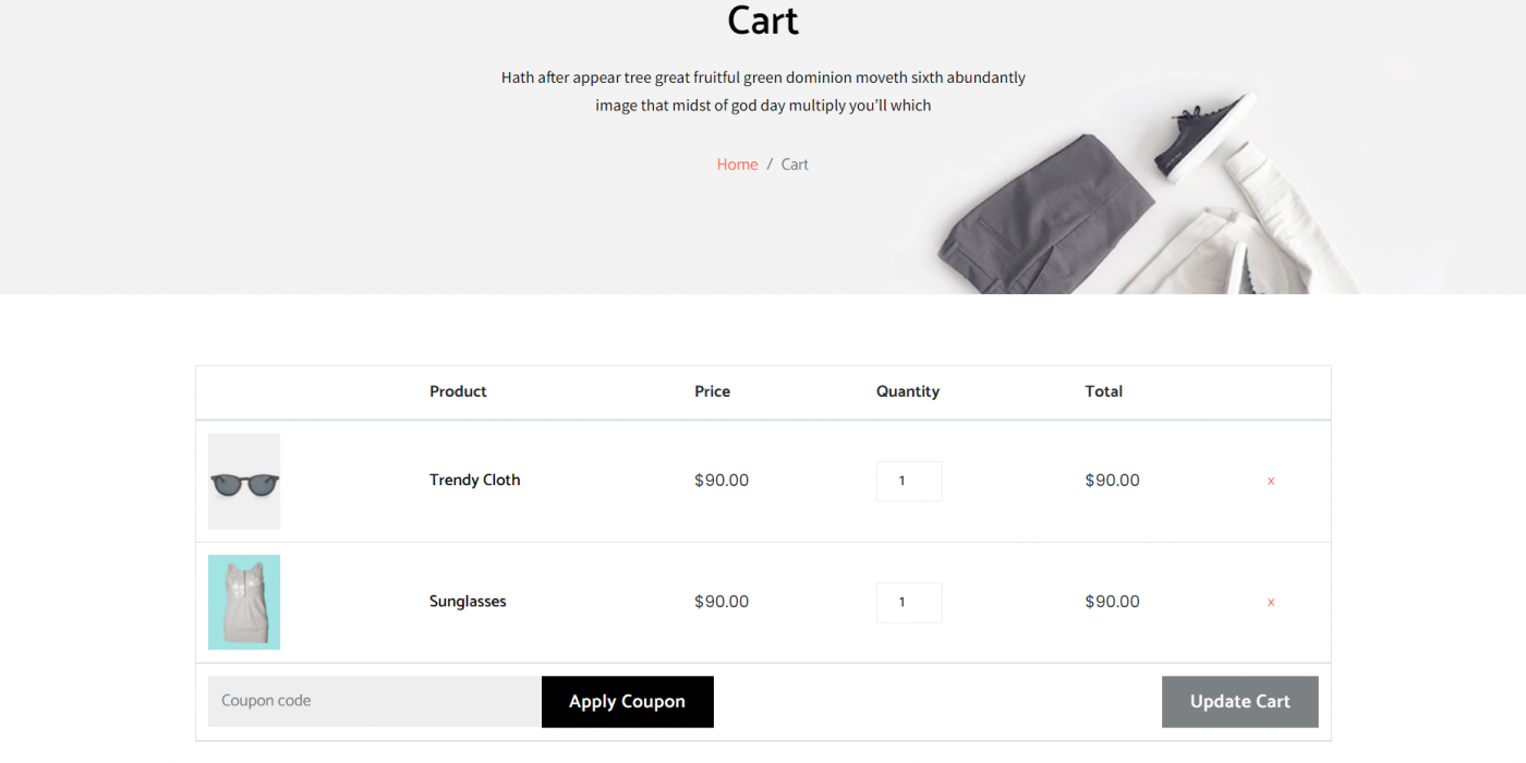 Build Complete Ecommerce Website in Angular 13 - Cart Page