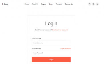Build Complete Ecommerce Website in Angular 13 - User Login Page