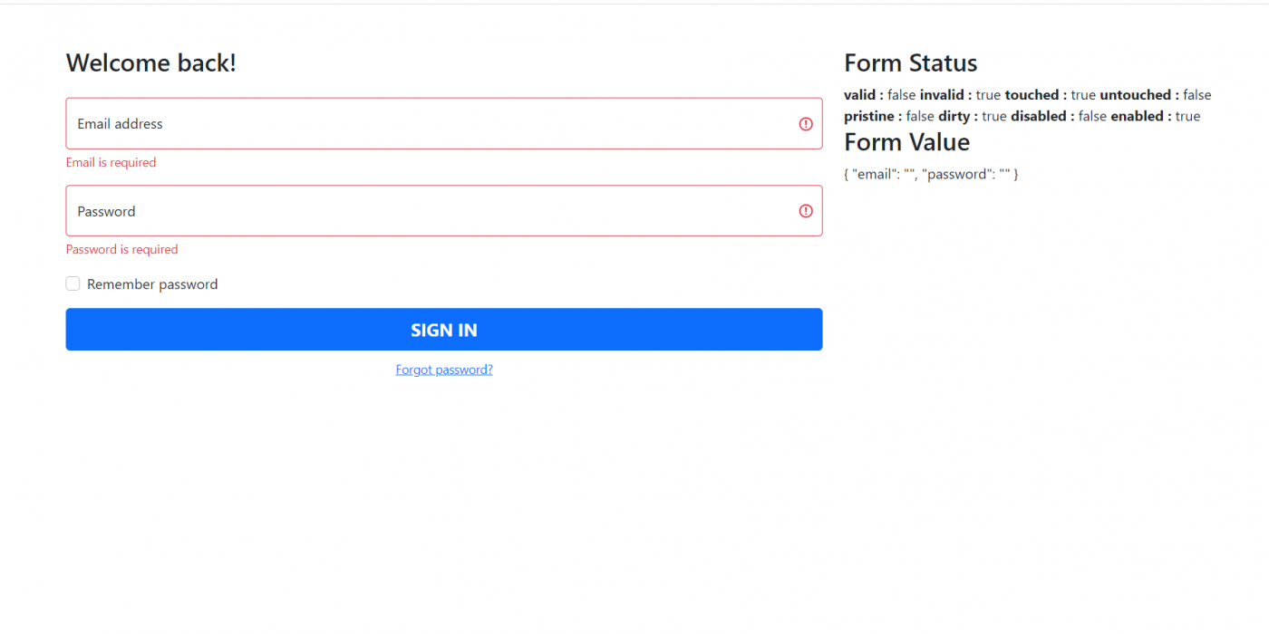 How to use Form Builder in Angular Application?