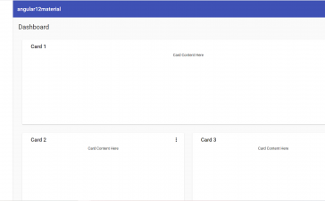 Create Admin Dashboard in Angular 14 with Material Design