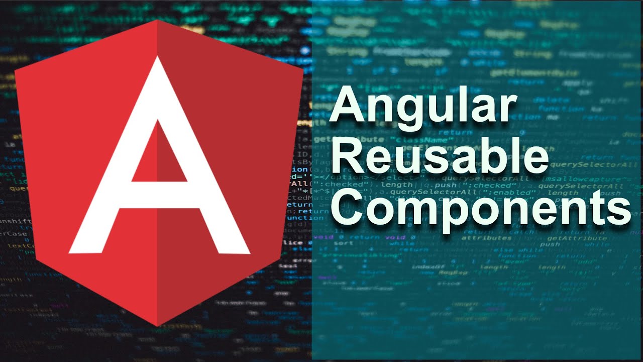 How to make reusable component in Angular?