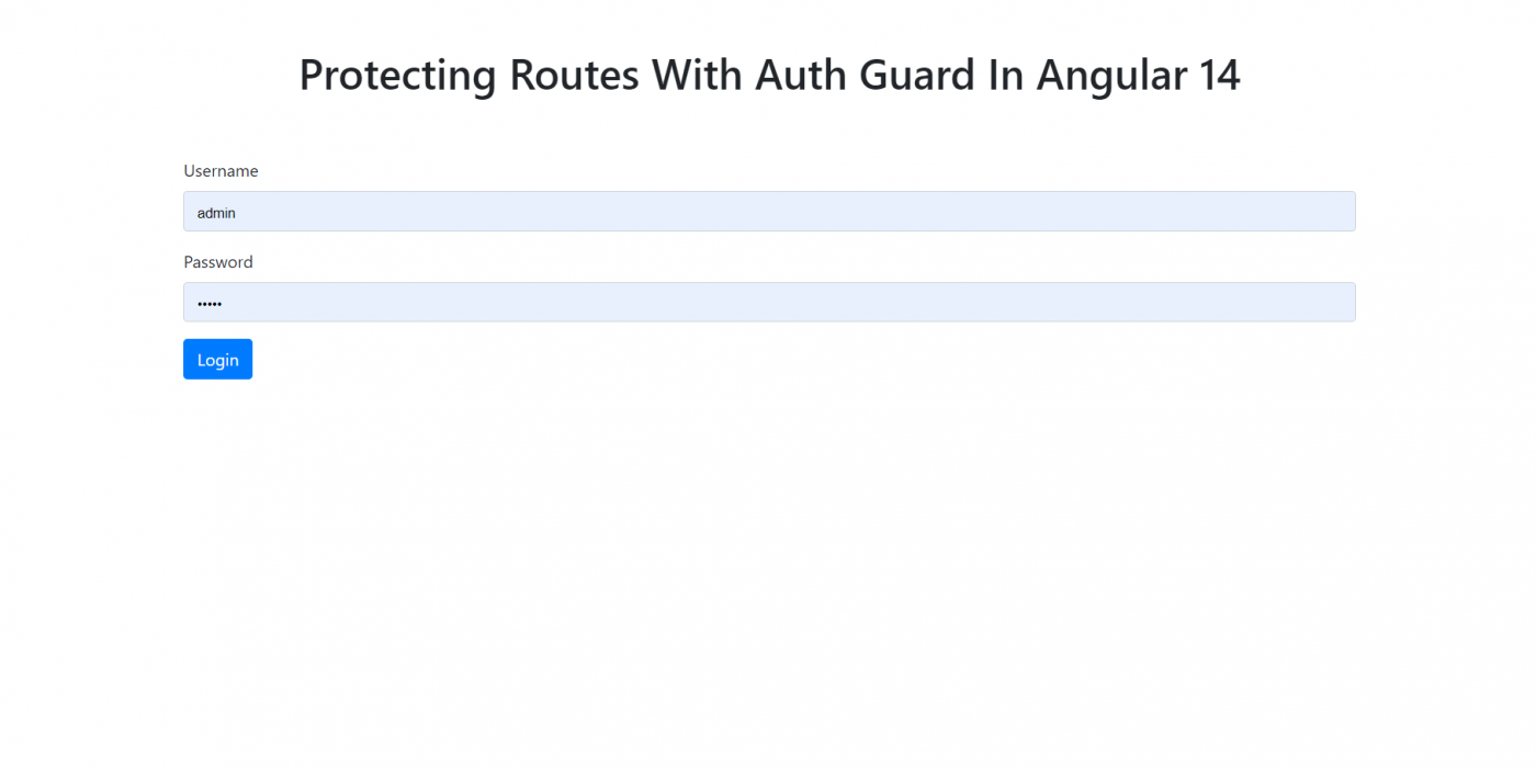 Protecting Routes With Auth Guard In Angular 14
