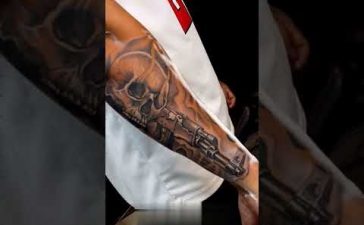 Sidhu moose wala arm tattoo