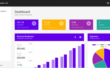 React Free Admin Dashboard Template Download