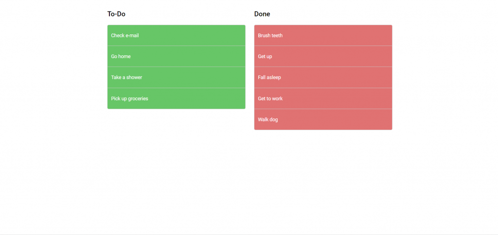 Angular 14 Material Drag Drop Working Example with Code Snippet