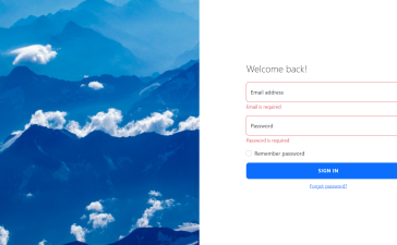 Angular 15 Application Login Page Form with Validation