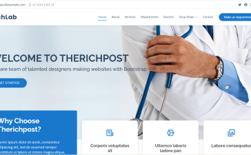 Angular 15 Bootstrap 5 Free Medical Healthcare Template