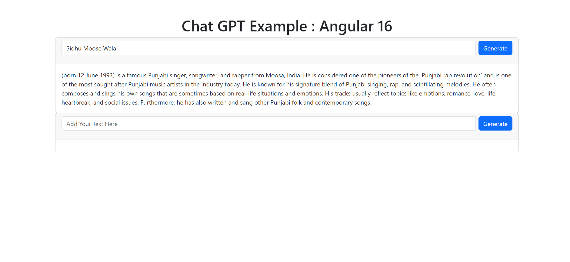 Building AI-Chatbot App With Chat GPT API In Angular 16