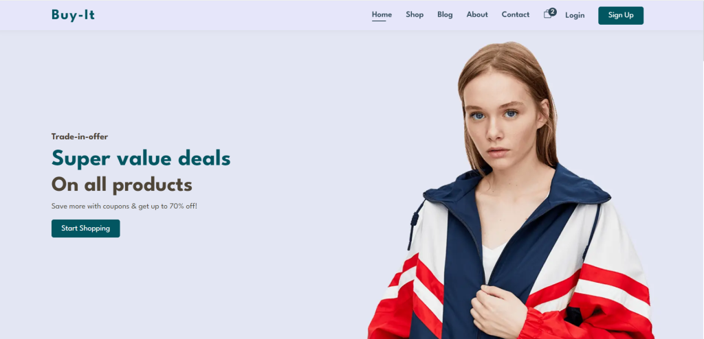 Built Ecommerce Website with VueJs