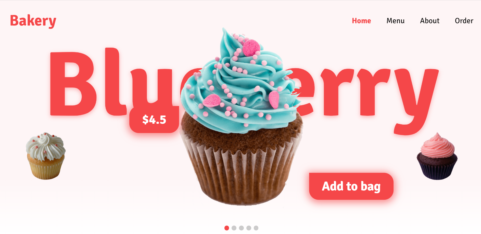 Angular Bakery Ecommerce Website Template Free