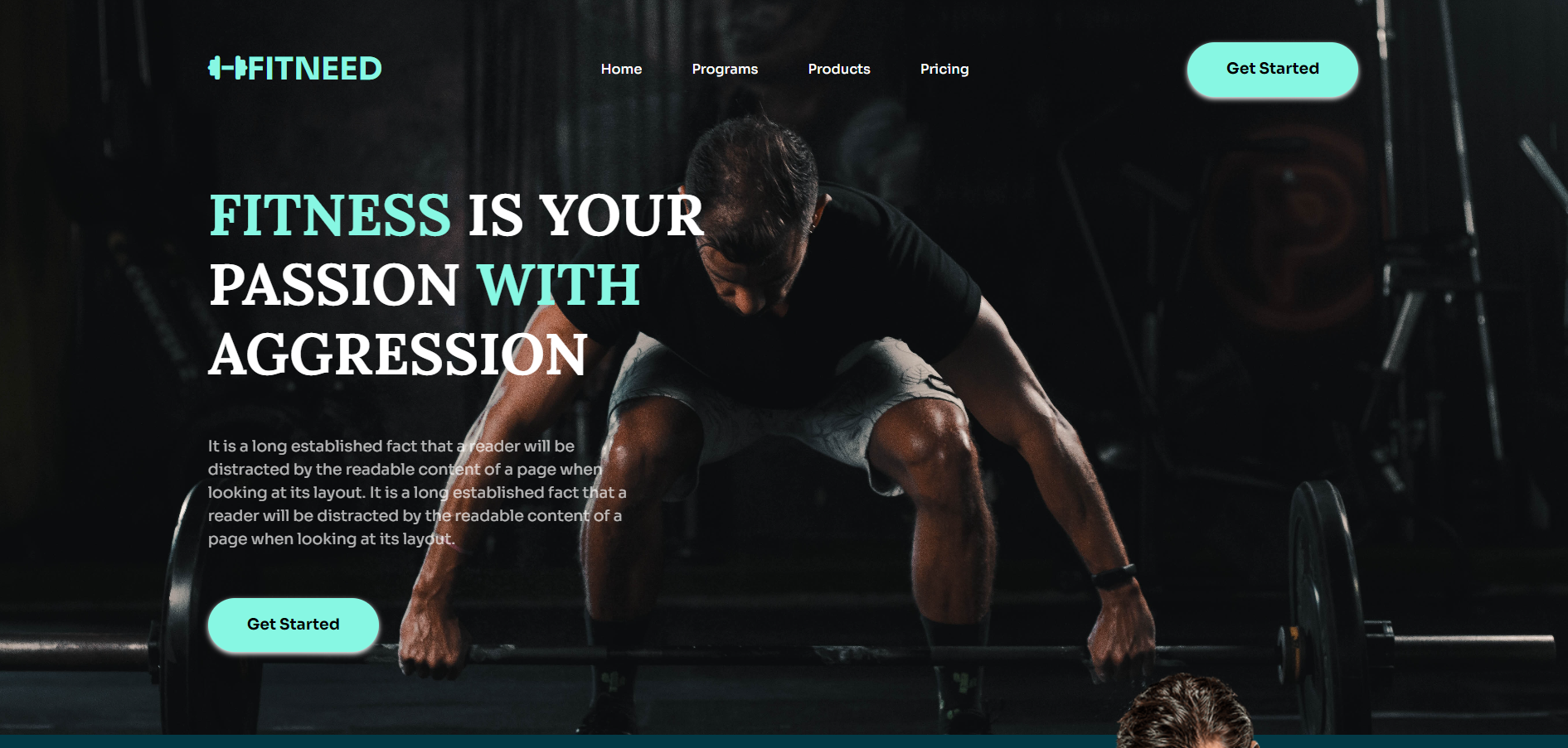 Create Beautiful Gym Website with Angular