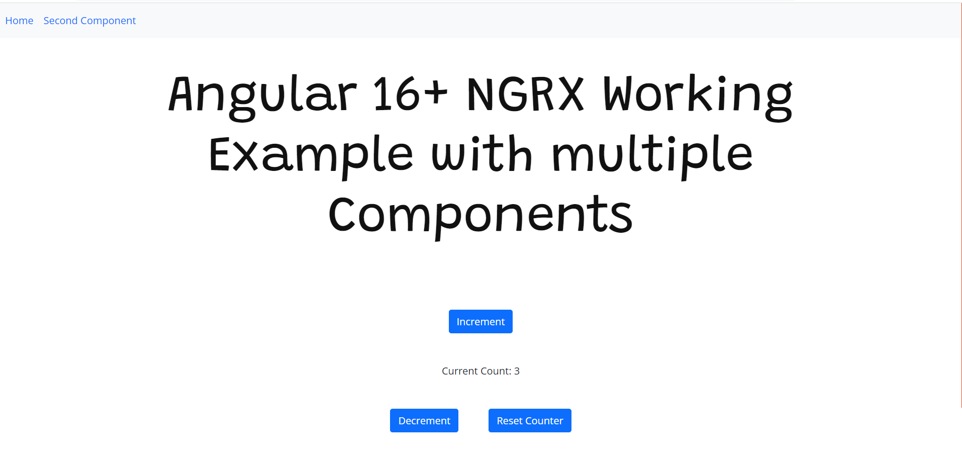 Angular 16+ Data Sharing | State Management Between Components Using NGRX