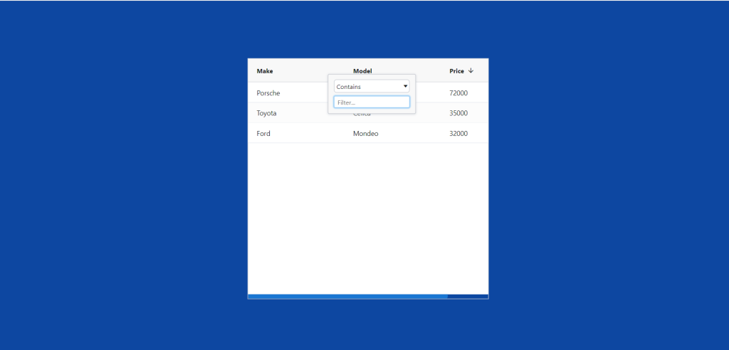 Angular 16.2.5 Ag Grid working demo