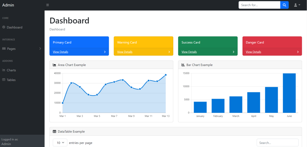 How to Build Responsive Admin Dashboard with Angular 16+?