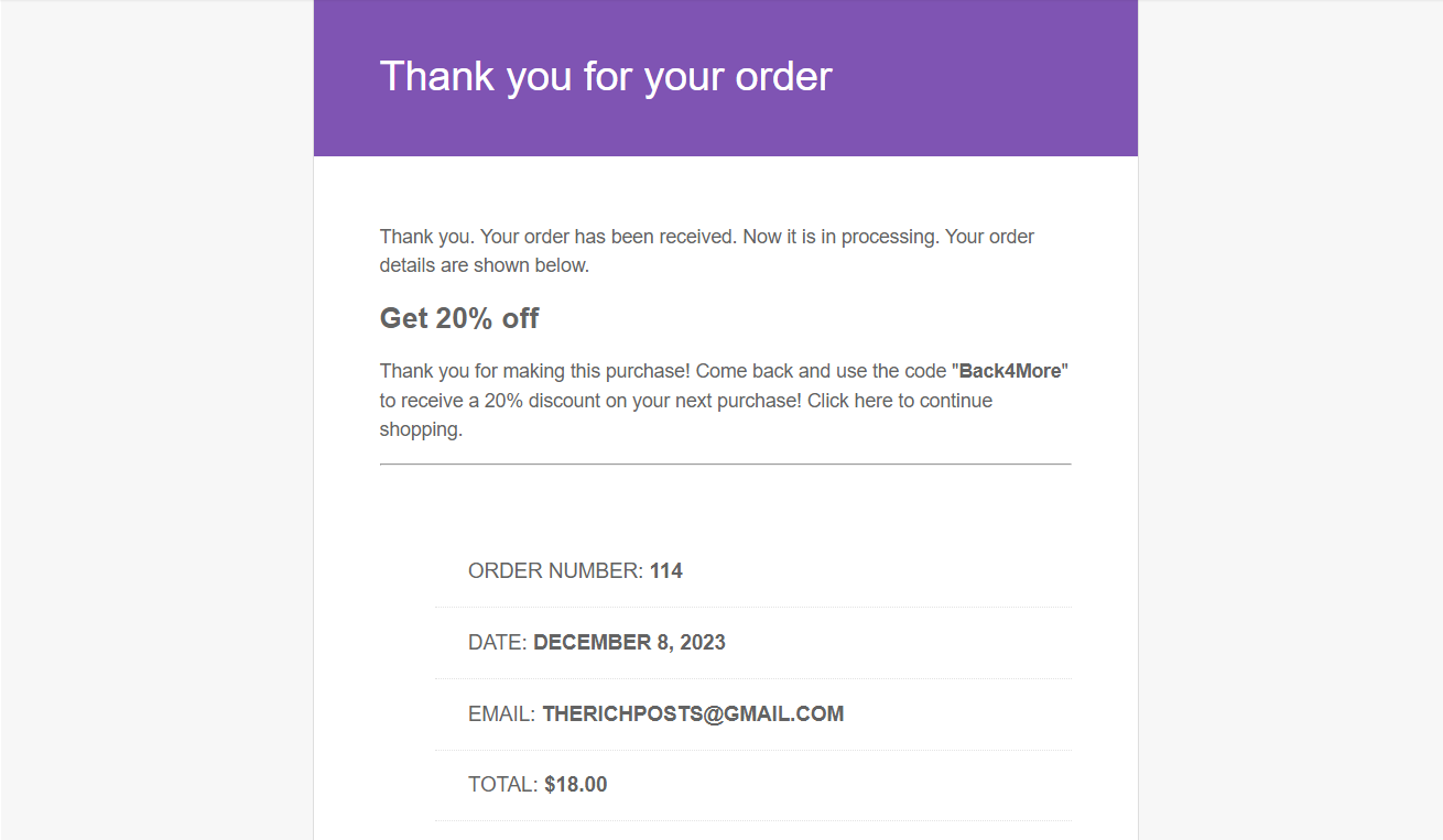 How to Customize or Add Content to WooCommerce Order Emails