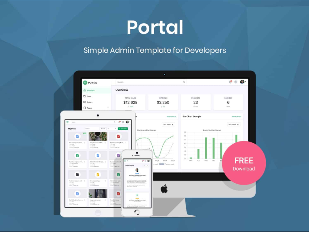 Free Bootstrap 5 Admin Dashboard Template For Developers Therichpost 0285