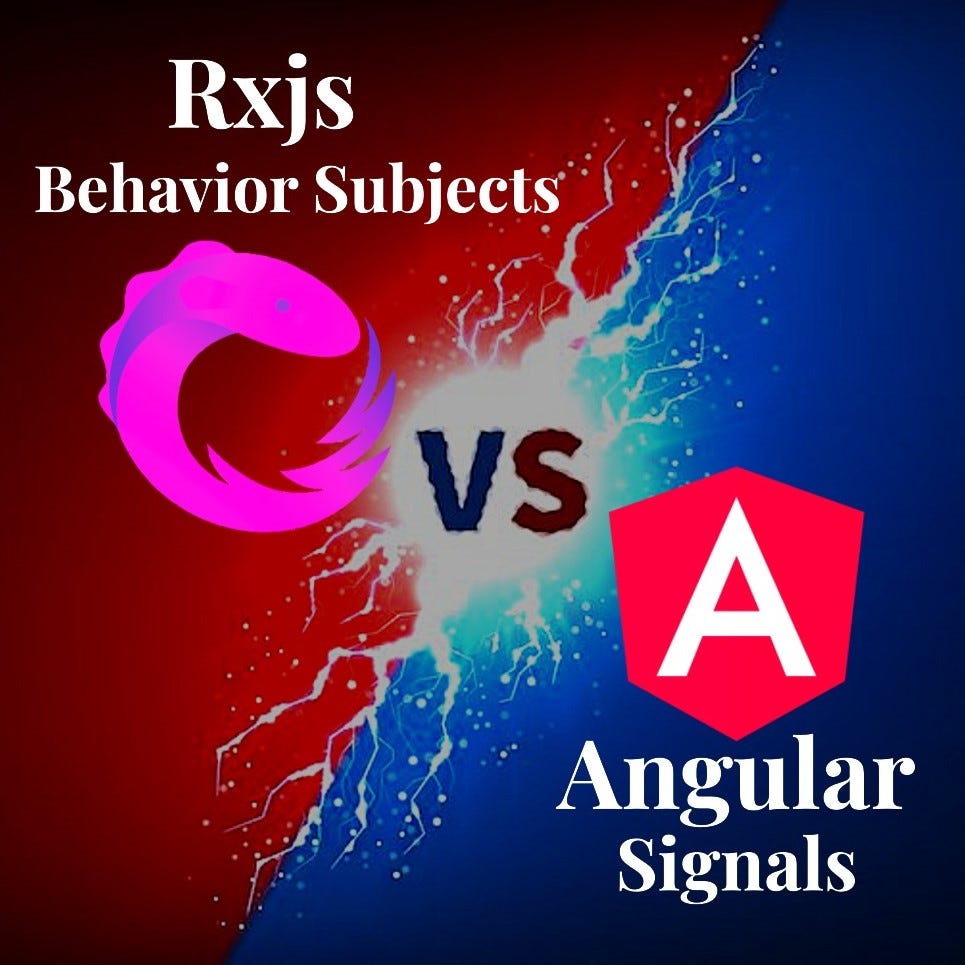 Difference between using RxJS and Signals when working with data and asynchronous operations in angular 17