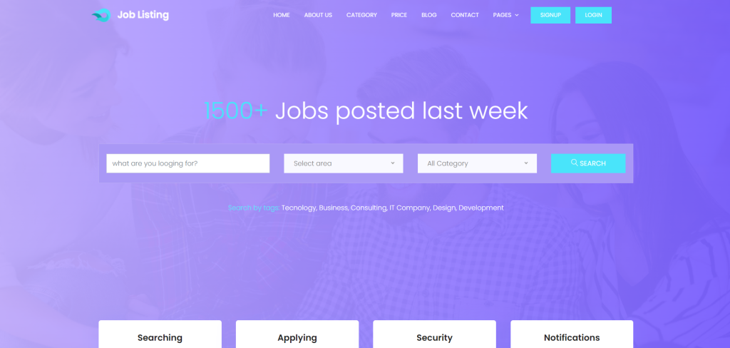 JobListing – Free Angular 17 Corporate Website Template for Job Board | Job Portal